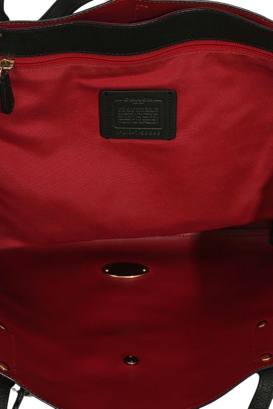 Coach Polished Pebble Leather Market Tote