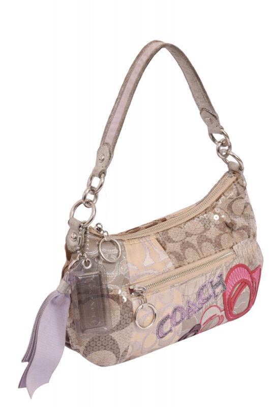 Coach Poppy Patchwork Swing Hobo Bag