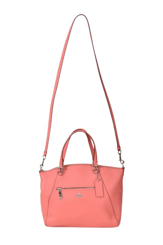 Coach Prairie Pebbled Satchel Bag