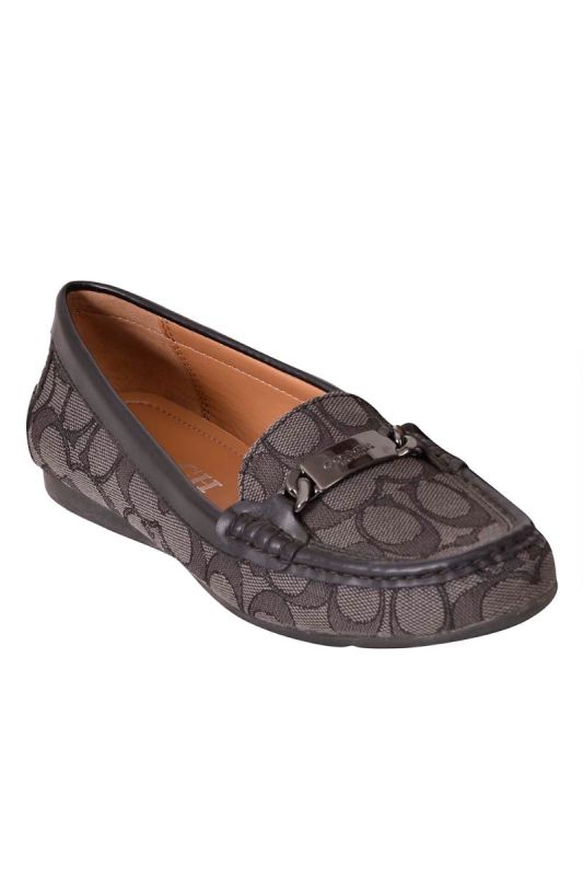 Coach Signature Monogram Loafers