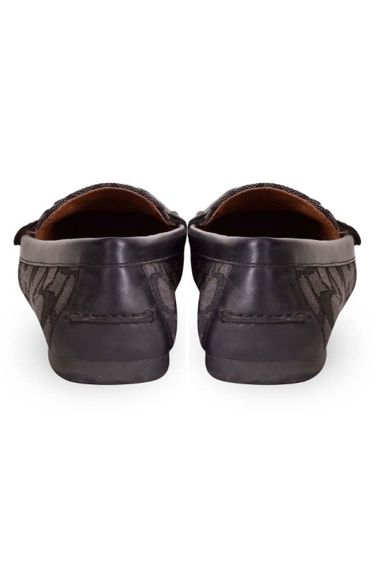 Coach Signature Monogram Loafers