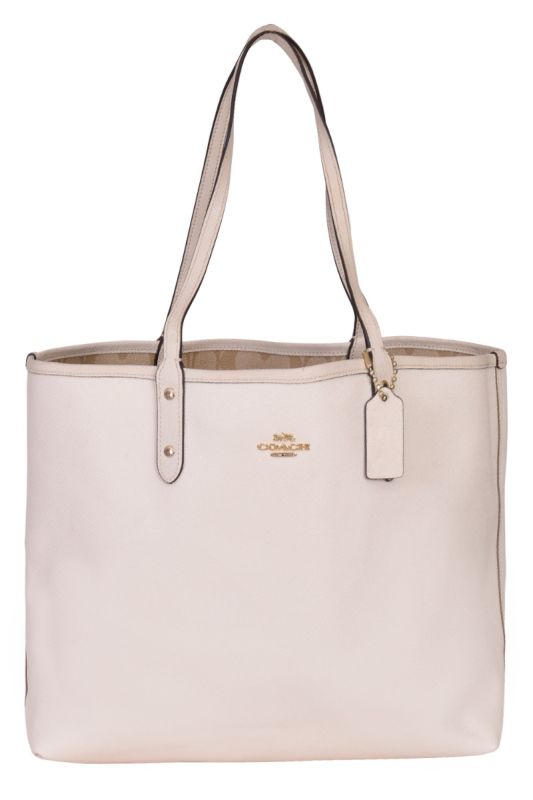 Coach Signature Monogram Reversible Tote Bag