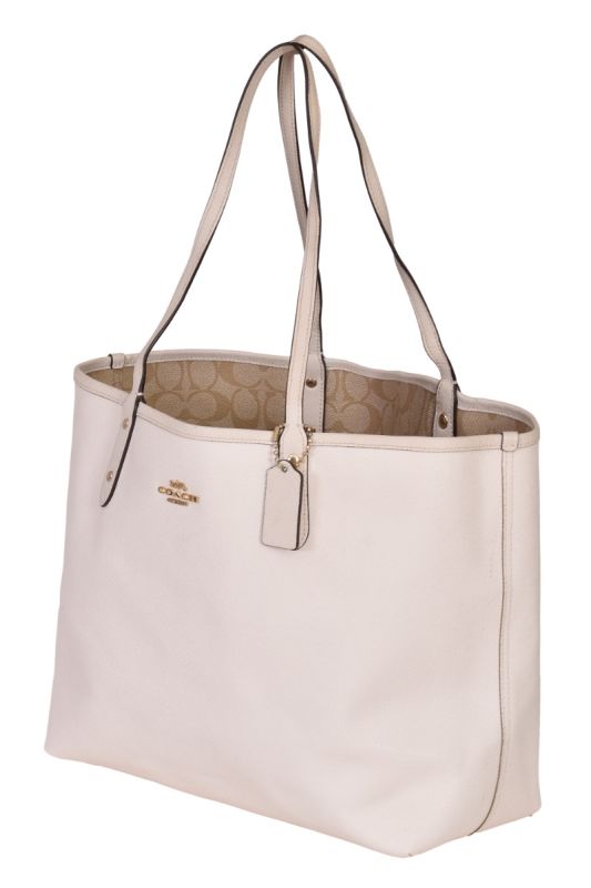Coach Signature Monogram Reversible Tote Bag