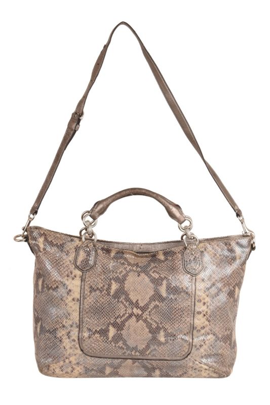COACH SNAKESKIN TOTE BAG