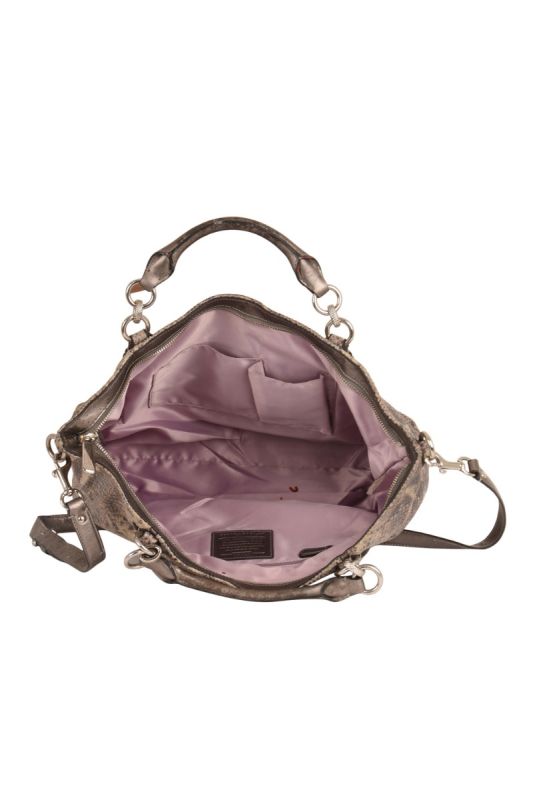 COACH SNAKESKIN TOTE BAG