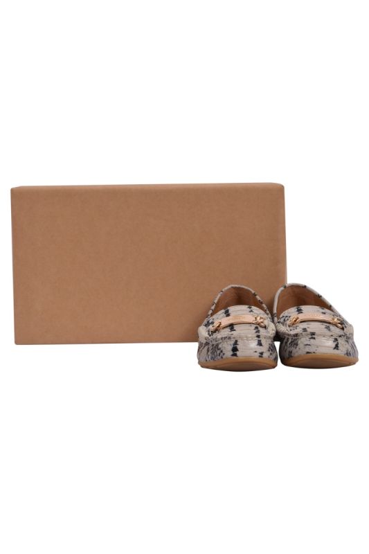 Coach Snakeskin Women’s Leather Loafers