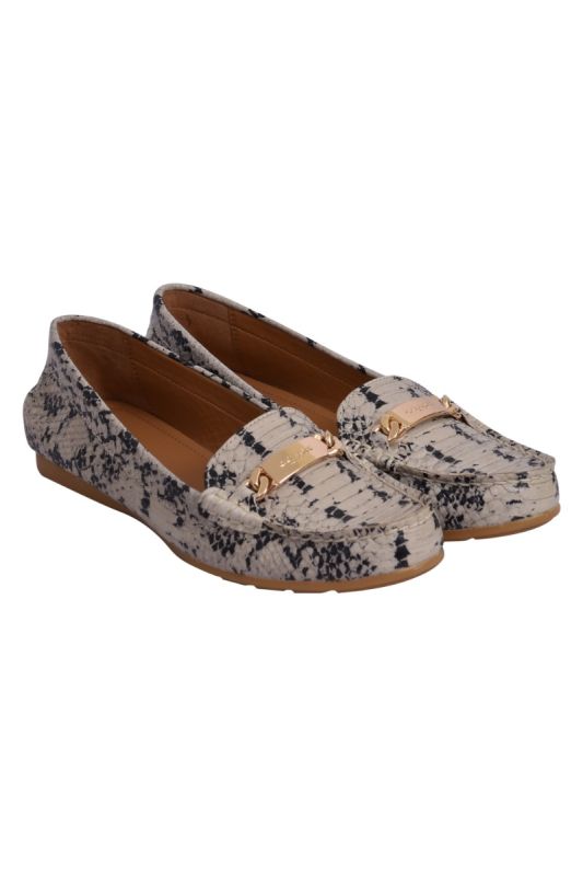 Coach Snakeskin Women’s Leather Loafers
