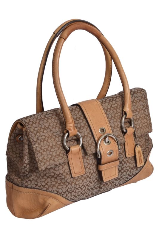 Coach Soho Buckle Brown Handbag
