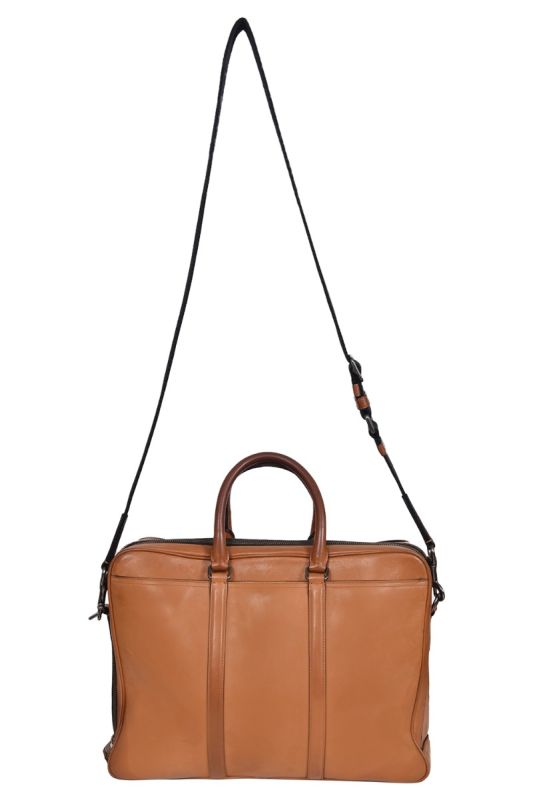 Coach Tan Leather Laptop Bag