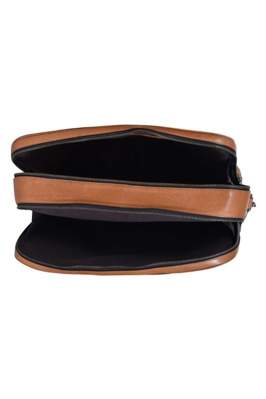 Coach Tan Leather Laptop Bag
