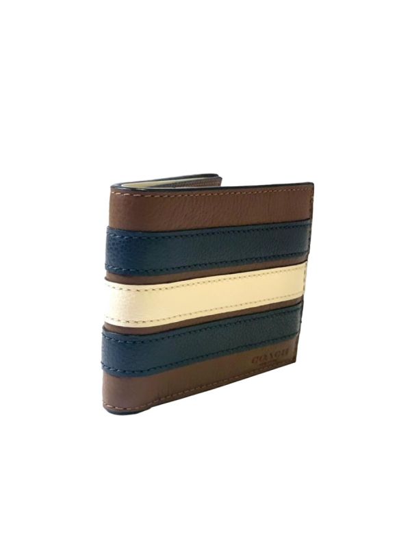 COACH VARSITY STRIPE WALLET