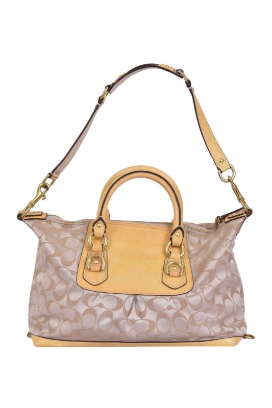 Coach Vintage Ashley Signature Satin Shoulder Bag