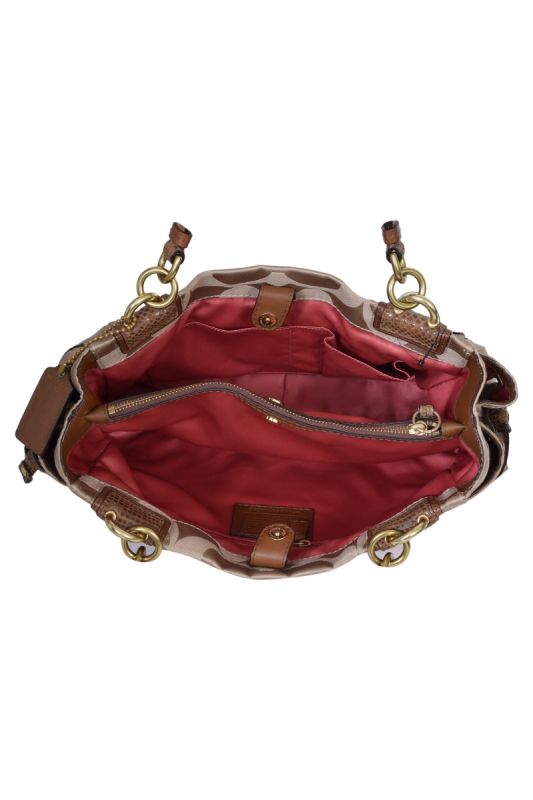 Coach Vintage Signature Canvas Handbag