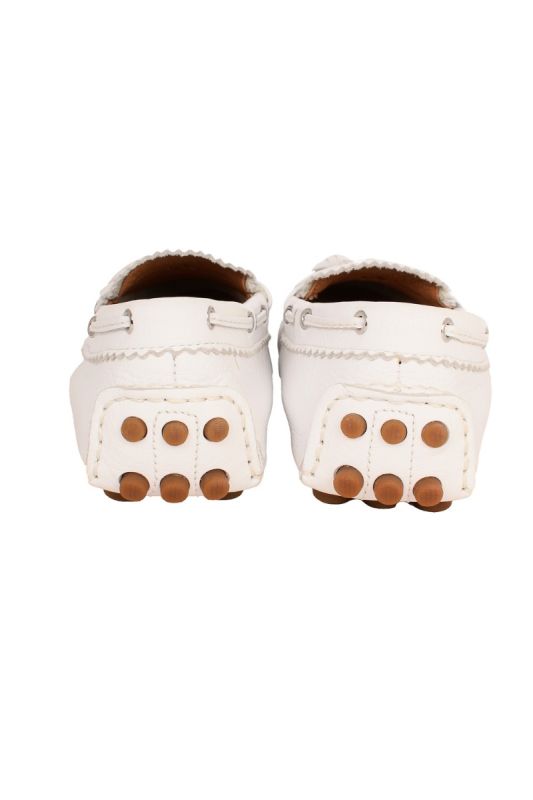 COACH WHITE LOAFERS