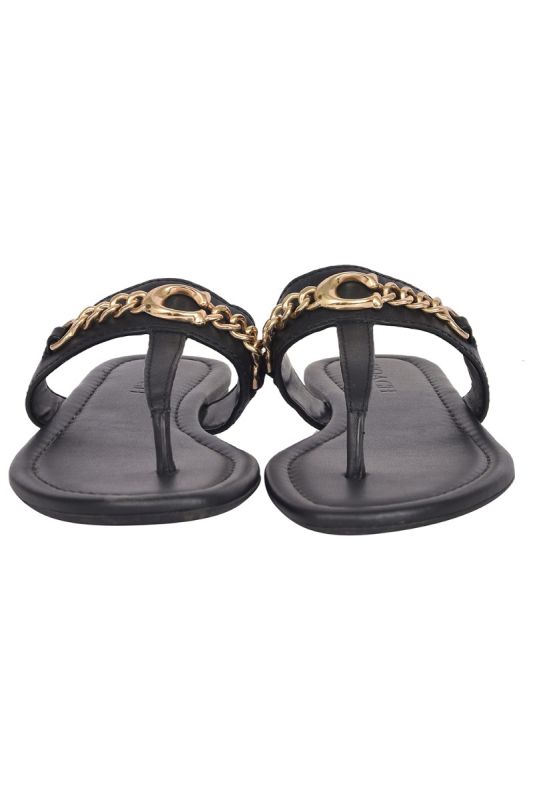 Coach Women’s Black Knotted Flats