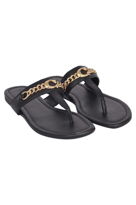 Coach Women’s Black Knotted Flats