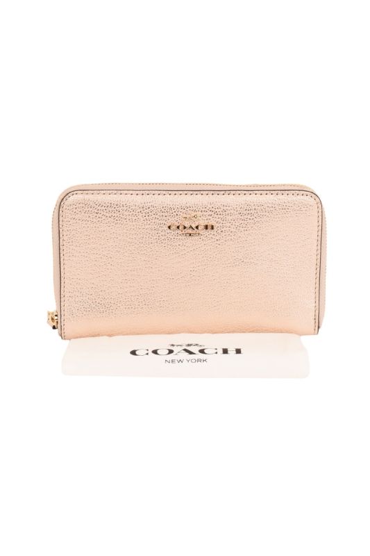 COACH ZIP AROUND WALLET