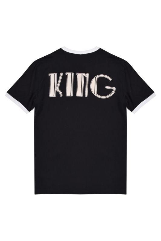 D&G Black Logo T Shirt