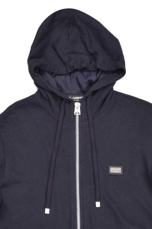 D&G Drawstring Zip Hoodie