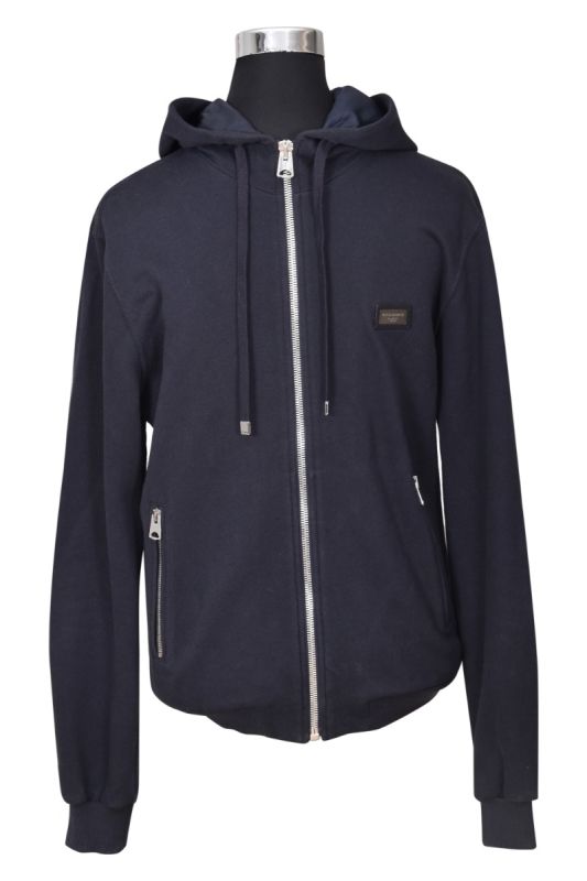 D&G Drawstring Zip Hoodie