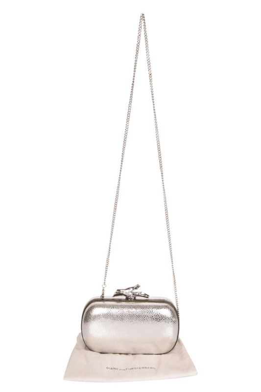 DIANE VON FURSTENBERG MINAUDIERE CLUTCH