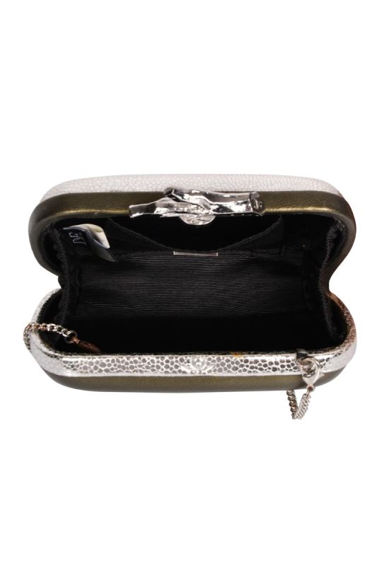 DIANE VON FURSTENBERG MINAUDIERE CLUTCH