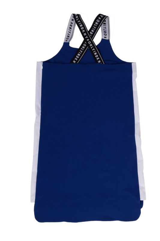 DKNY BLUE WHITE STRIPE DRESS