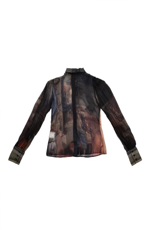 DOLCE AND GABBANA  PRINTED SHIRT
