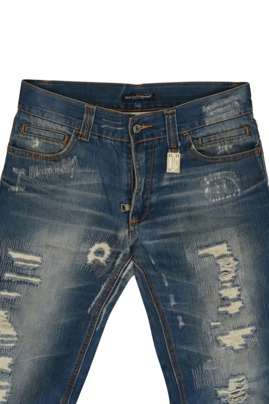 Dolce and Gabbana Ripped Jeans