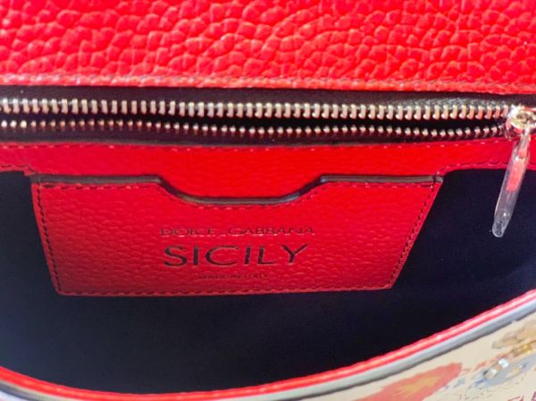 DOLCE AND GABBANA SICILY BELT BAG