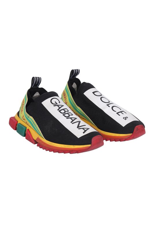 Dolce and Gabbana  Stretch Mesh Sorrento Sneakers