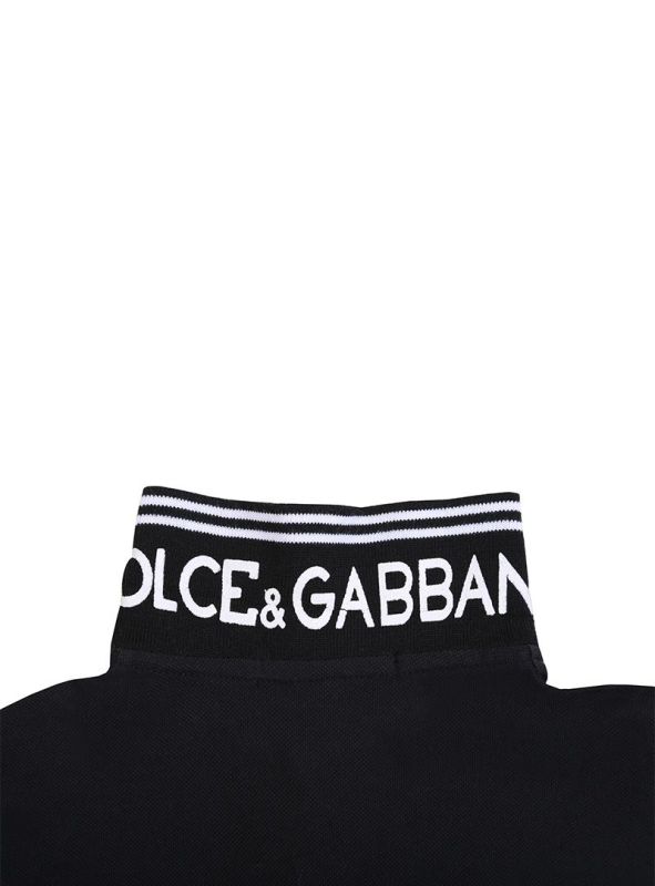 DOLCE & GABBANA BLACK LOGO T SHIRT