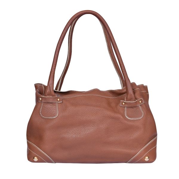 DOLCE & GABBANA D RING SADDLE SHOULDER BAG