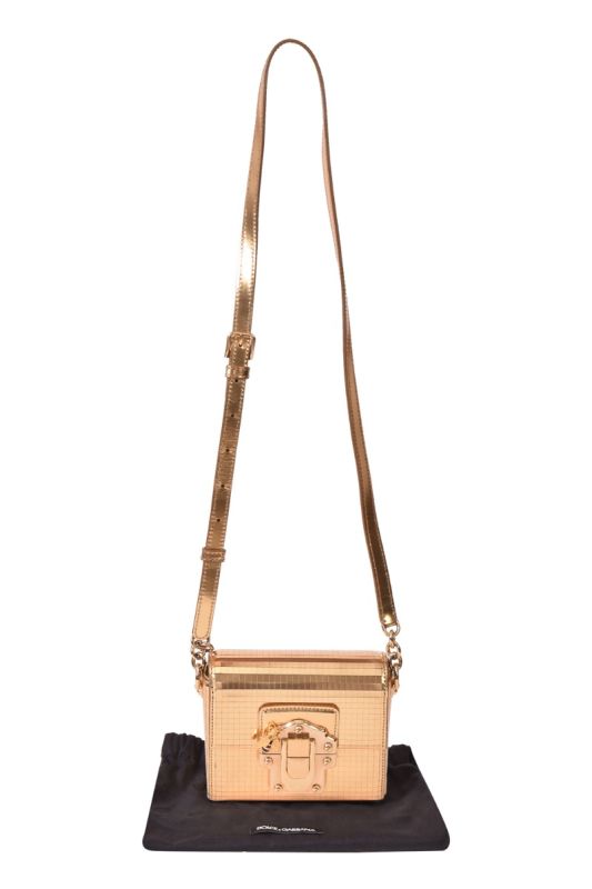 Dolce & Gabbana Lucia Mirror Crossbody Bag