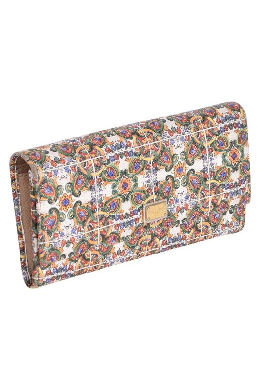 Dolce & Gabbana Multicolor Print Wallet