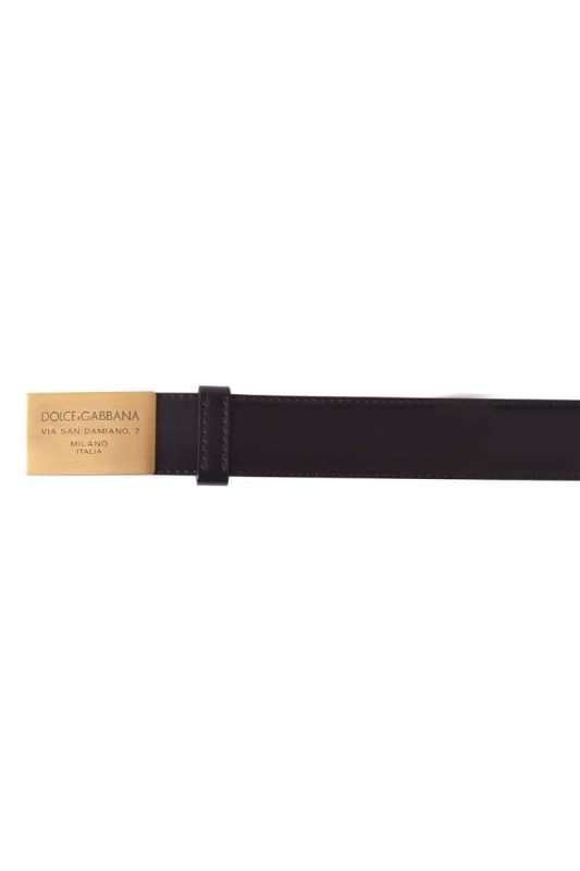 Dolce & Gabbana Plaque Belt