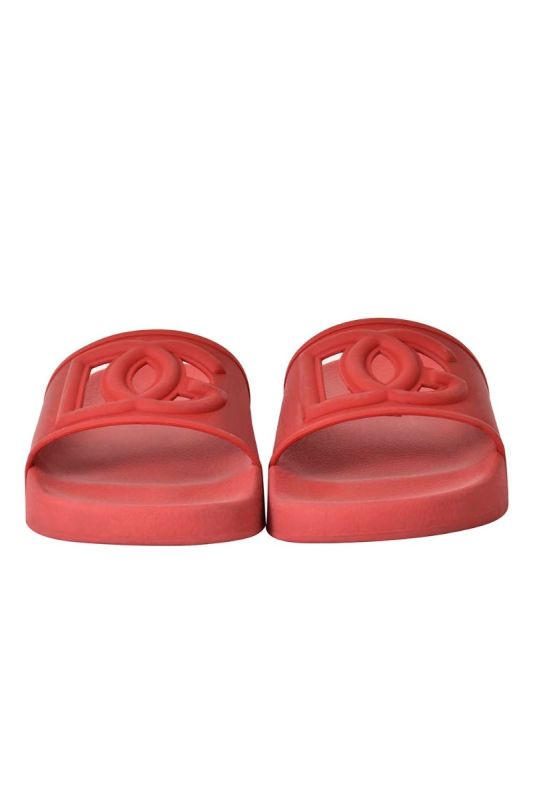 Dolce & Gabbana Rubber DG Millennials Logo Sliders