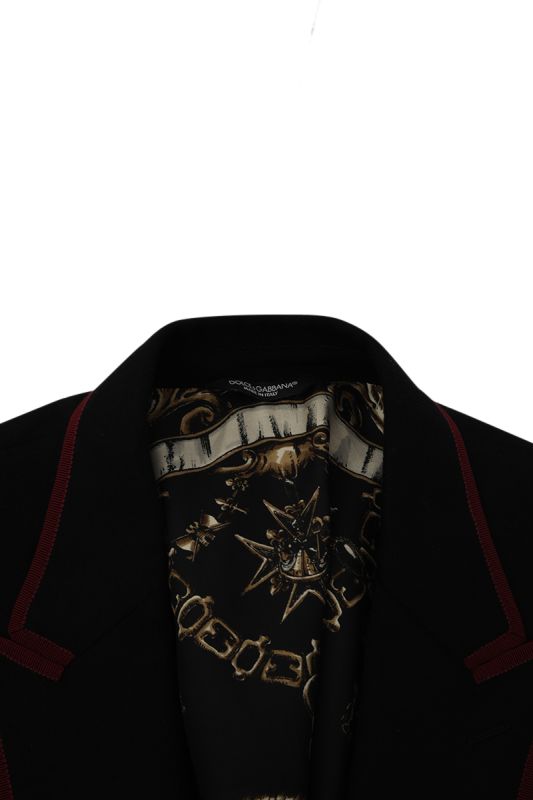 Dolce & Gabbana Size S Black CashmereBlazer