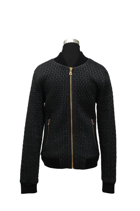 Dolce & Gabbana Size XLQuilted Blue Jacket