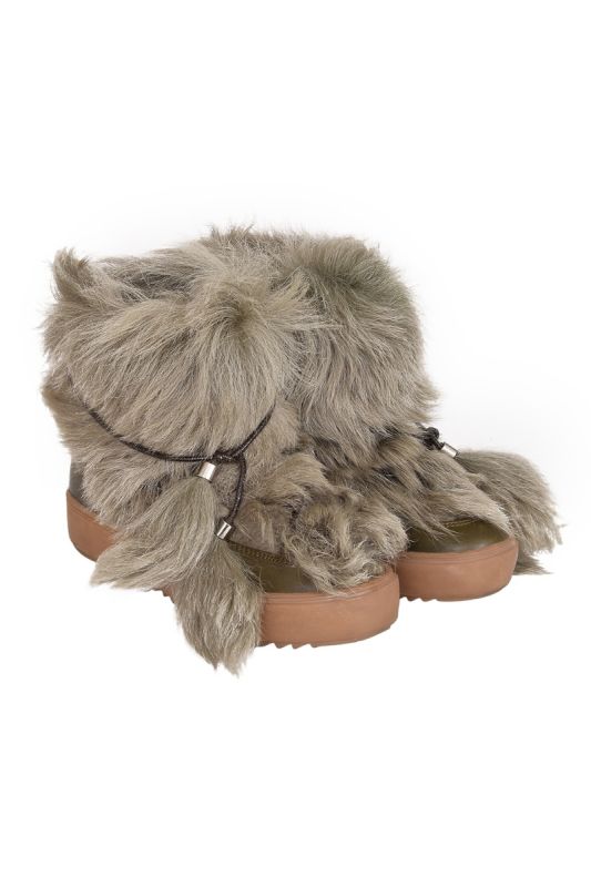 Emilio Pucci Fur Ankle Boots