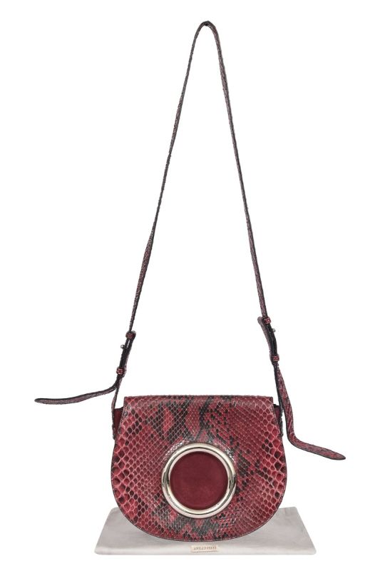 Emilio Pucci Small Janis Python Crossbody Bag