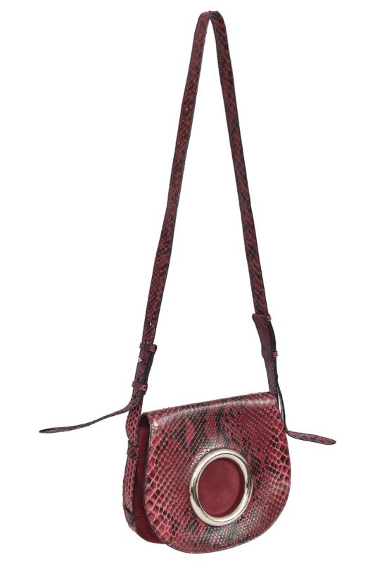 Emilio Pucci Small Janis Python Crossbody Bag