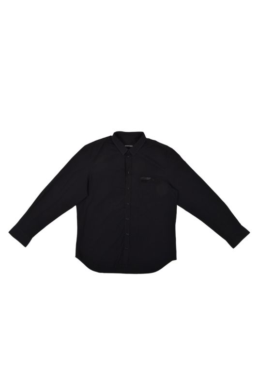 EMPORIO ARMANI BLACK LOGO SHIRT