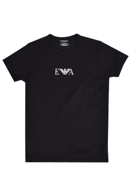 Emporio Armani Black Round T Shirt