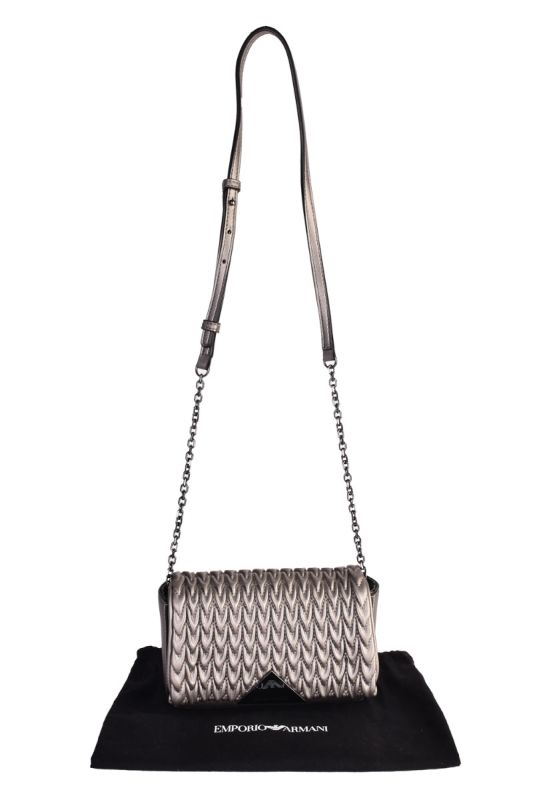 EMPORIO ARMANI CROSSBODY TEXTURED BAG