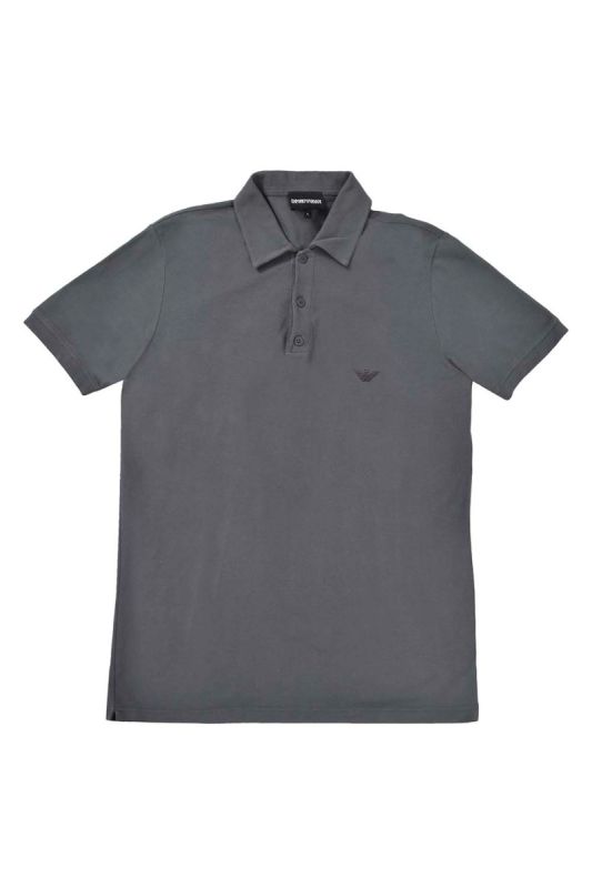 Emporio Armani Grey Polo Tshirt