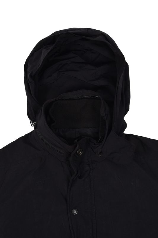 EMPORIO ARMANI JEANS BLACK HOODIE JACKET