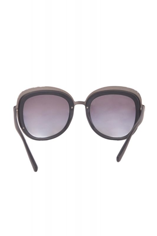 Emporio Armani Matte Round Sunglasses