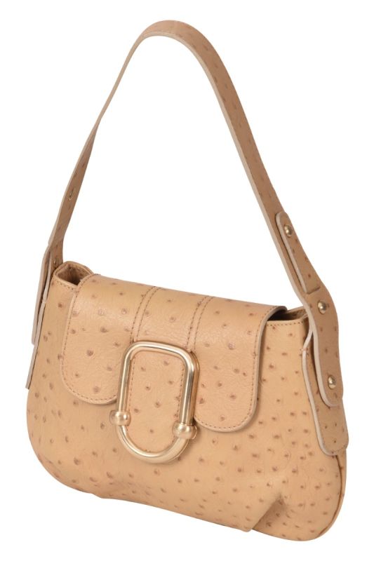 Emporio Armani Ostrich Shoulder Bag