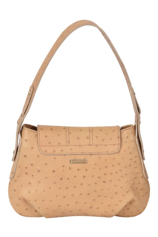 Emporio Armani Ostrich Shoulder Bag